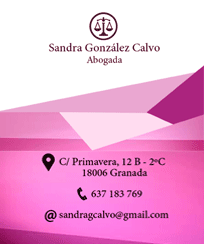 Sandra González Calvo Abogada